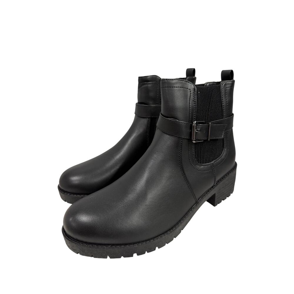 READY SALTED Women's Chunky Platform Chelsea Boots sz 11 NEW # box 165